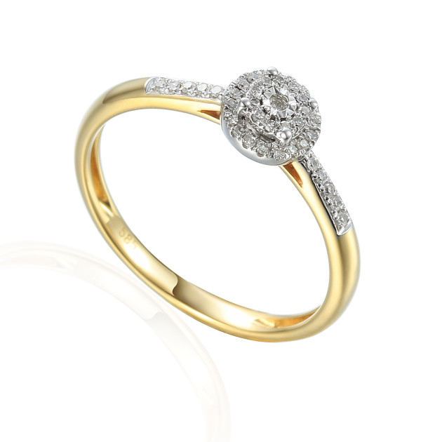 R77472YW - Pierścionek z brylantami R77472YW