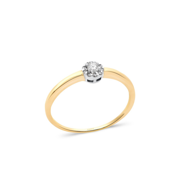 35031581/00 0,11ct - Pierścionek z brylantem 0,11ct JA-P581