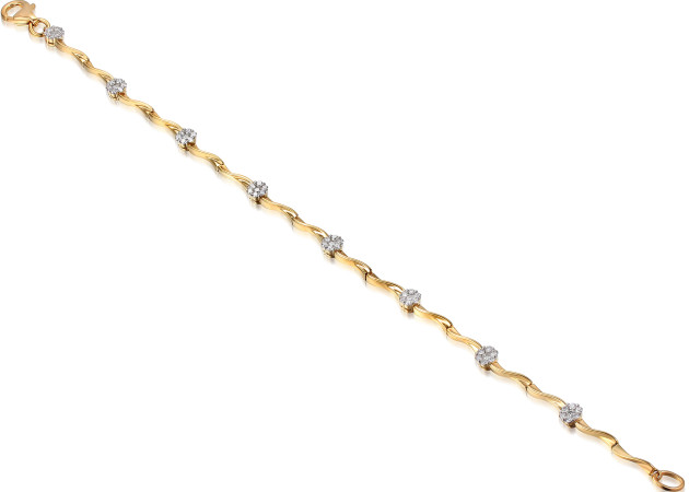 b03334y - Bransoleta z brylantami B03334Y
