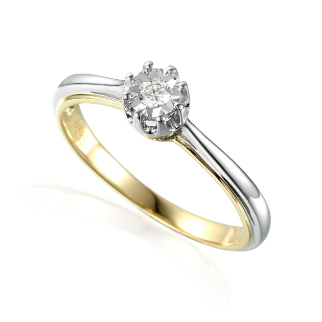 R55119W H/Si - Pierścionek z brylantem R55119W