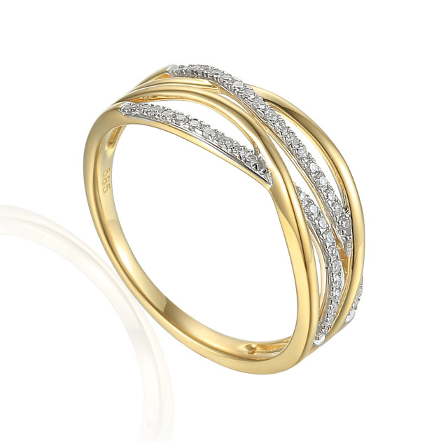 r56276y - Pierścionek z brylantami R56276Y