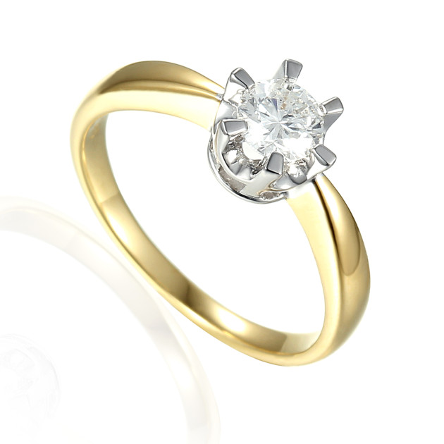 r54802yw - Pierścionek z brylantem R54802YW