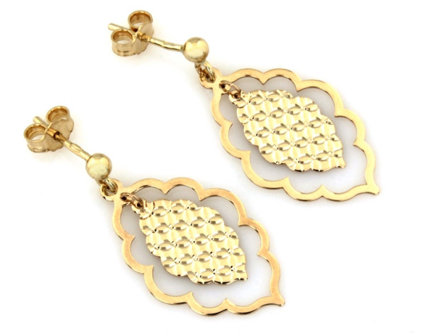 KL9805 - Kolczyki złote KL9805