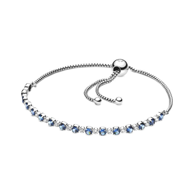 598517C01 -1 - Bransoleta Błękitny i przezroczysty blask 598517C01-1