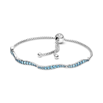 599436C01-2 - Ściągana bransoletka Błękitne fale 599436C01-2