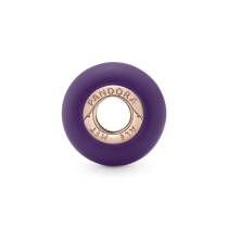 789547C00 - Charms z matowego fioletowego szkła Murano 789547C00