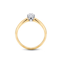 36031576/10 0,11C T - Pierścionek z brylantem 0,11ct JA-P576/10
