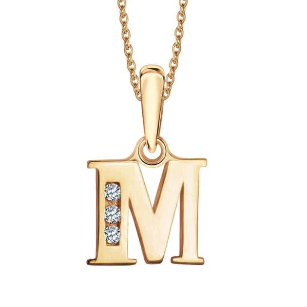 zw-x-000-n00-lb17441 - Zawieszka złota z cyrkoniami