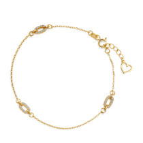 ZW-X-X09-N19-DB15605 - Bransoletka złota 