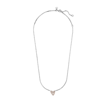 380089C01-45 - Naszyjnik Asymetryczne lśniące serce 380089C01-45