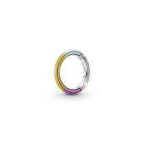792000C01 - Ozdobny okrągły łącznik Pandora ME z efektem batikowym 792000C01