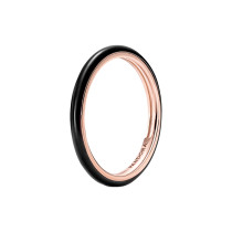 189655C01-50 - Czarny emaliowany pierścionek Pandora ME 189655C01-50