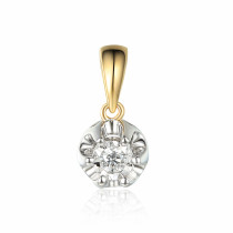 P55114YW 0,15CT - Zawieszka z brylantami P55114YW