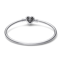 592324C01-17 - Pandora Moments Marvel Sztywna bransoletka z zapięciem z maską Spider-Mana 592324C01-17