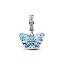792698C01 - Charms-zawieszka Motyl z niebieskiego szkła Murano 792698C01