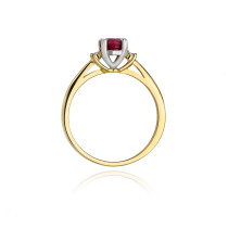 W-17 RUBIN 0,60CT - Pierścionek z rubinem W-17 RUBIN 0,60ct