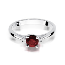 W-17 RUBIN 0,60CT - Pierścionek z rubinem W-17 RUBIN 0,60ct