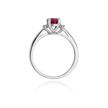 W-17 RUBIN 0,60CT - Pierścionek z rubinem W-17 RUBIN 0,60ct