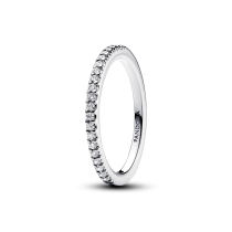 192999C01-56 - Pierścionek-obrączka z cyrkoniami 192999C01-56