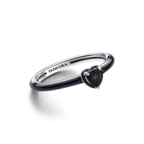 193088C01-56 - Pierścionek Pandora ME Czarna czakra serca 193088C01-56