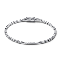 590122C00-21 - Bransoletka wężykowa Pandora Moments z zapięciem magnetycznym 590122C00-21