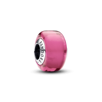 793107C00 - Mały charms z różowego szkła Murano 793107C00