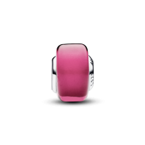 793107C00 - Mały charms z różowego szkła Murano 793107C00