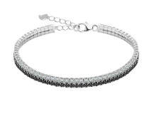 SW-T-C13-LHS-IBCX246 - Bransoletka srebrna z cyrkoniami - tenisowa - Evento