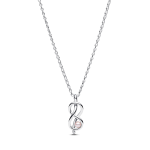 393762C01-50 - Krótki naszyjnik z symbolem nieskończoności 393762C01-50
