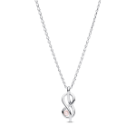 393762C01-50 - Krótki naszyjnik z symbolem nieskończoności 393762C01-50
